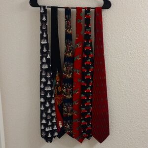 Christmas holiday Ties